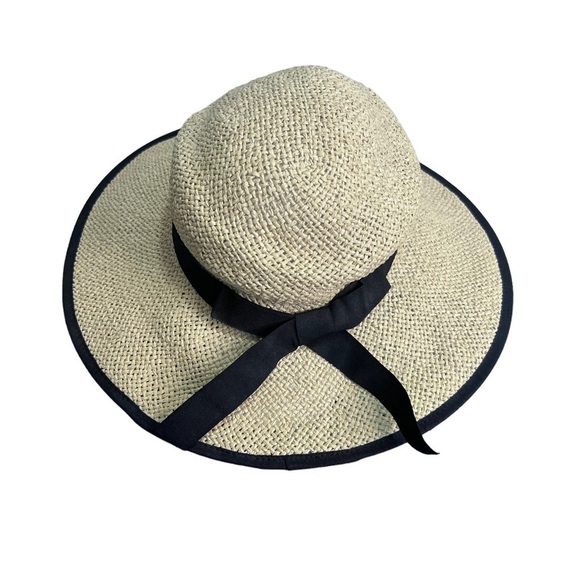 Anthropologie Pins & Needles Straw Hat - Picture 1 of 8